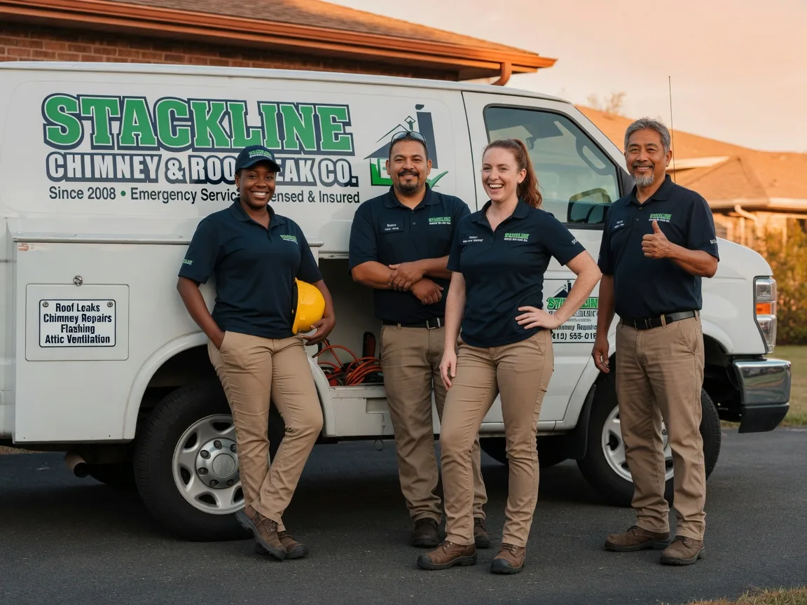 Chimney flashing repair company in Carrier, OK